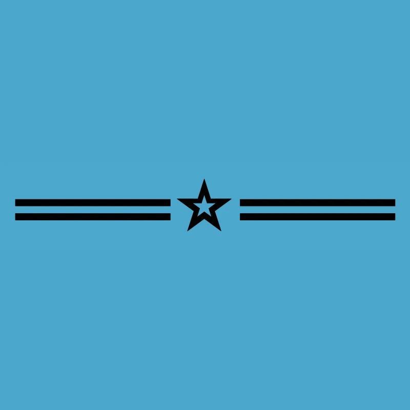 Doppelinie & Stern / double line & star (1c)
