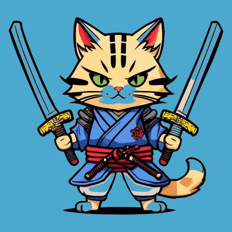 Samurai Cat #30