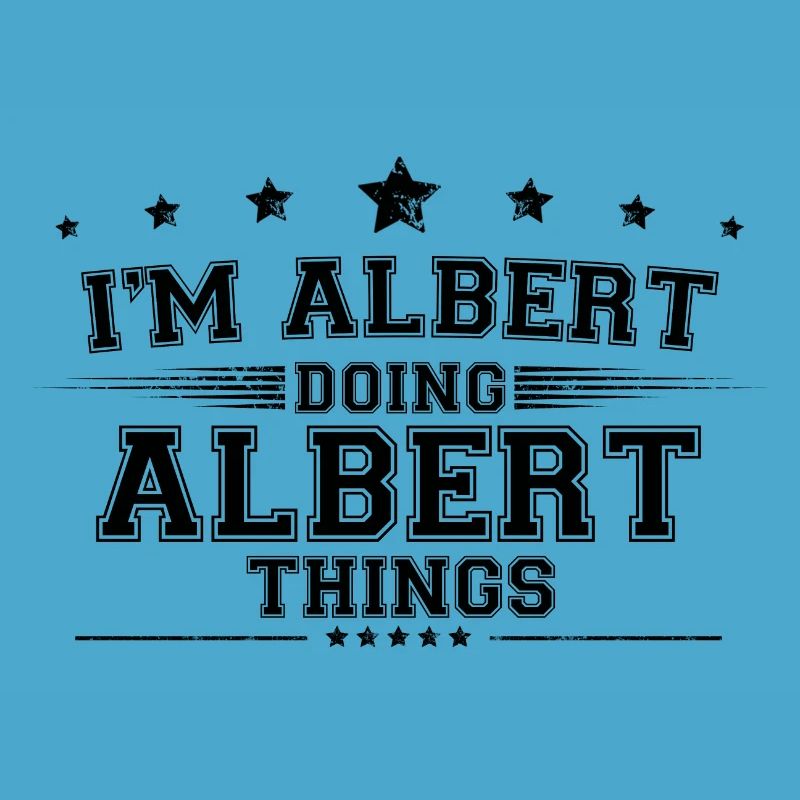 i’m Albert doing Albert things
