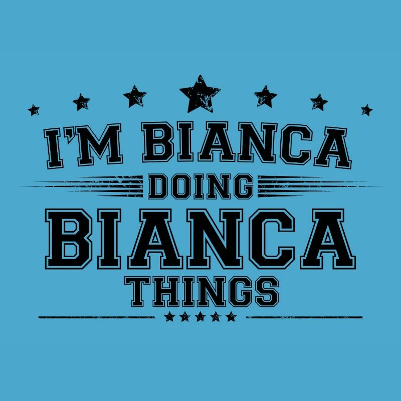 i’m Bianca doing Bianca things