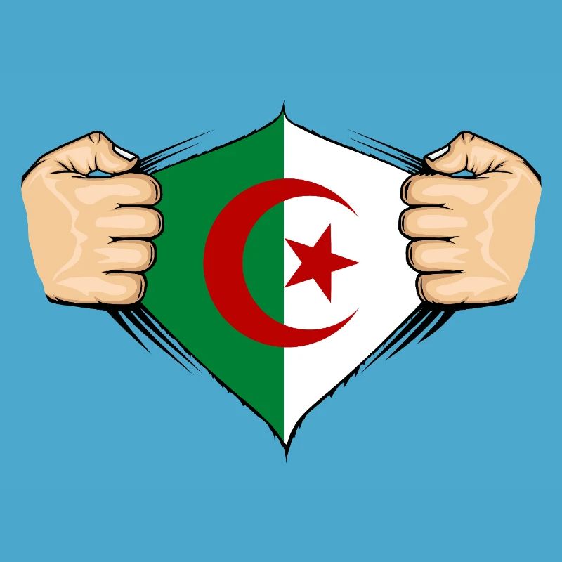Conception du drapeau de l’Algérie