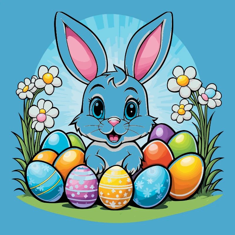 Easter Bunny Easter Illustration