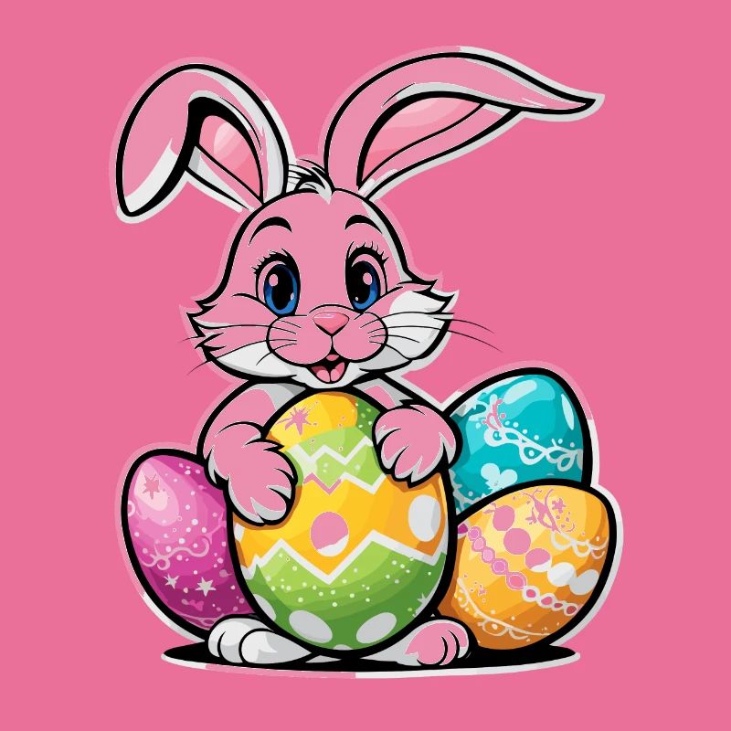 Easter Bunny Easter Illustration