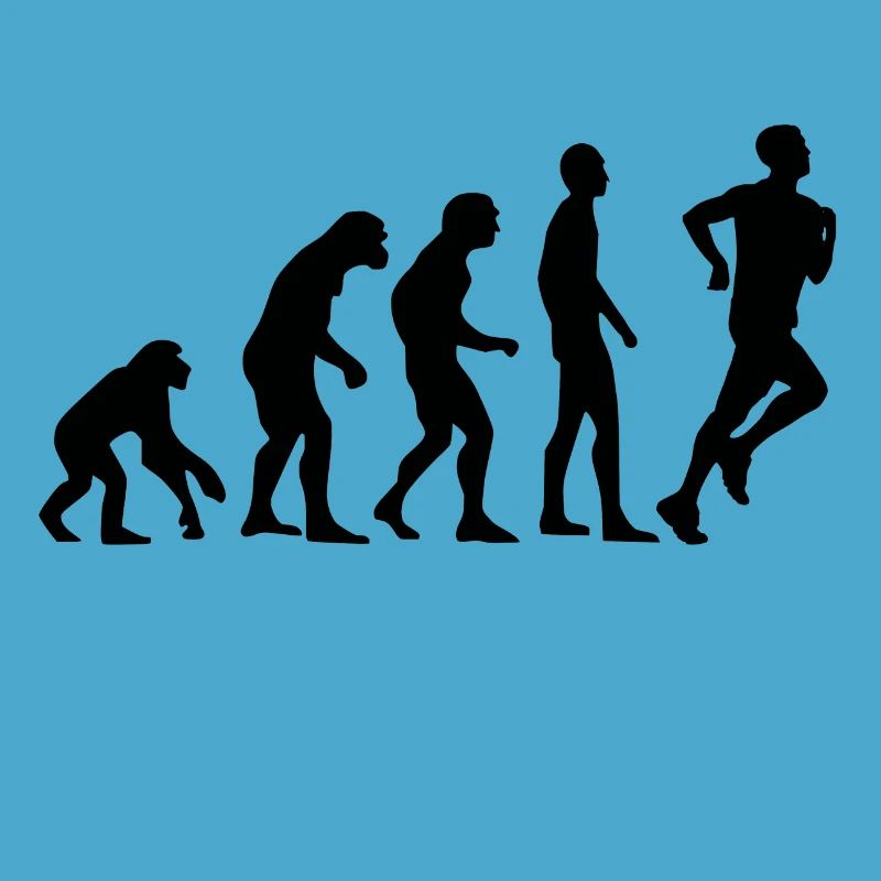 Human Evolution jogging