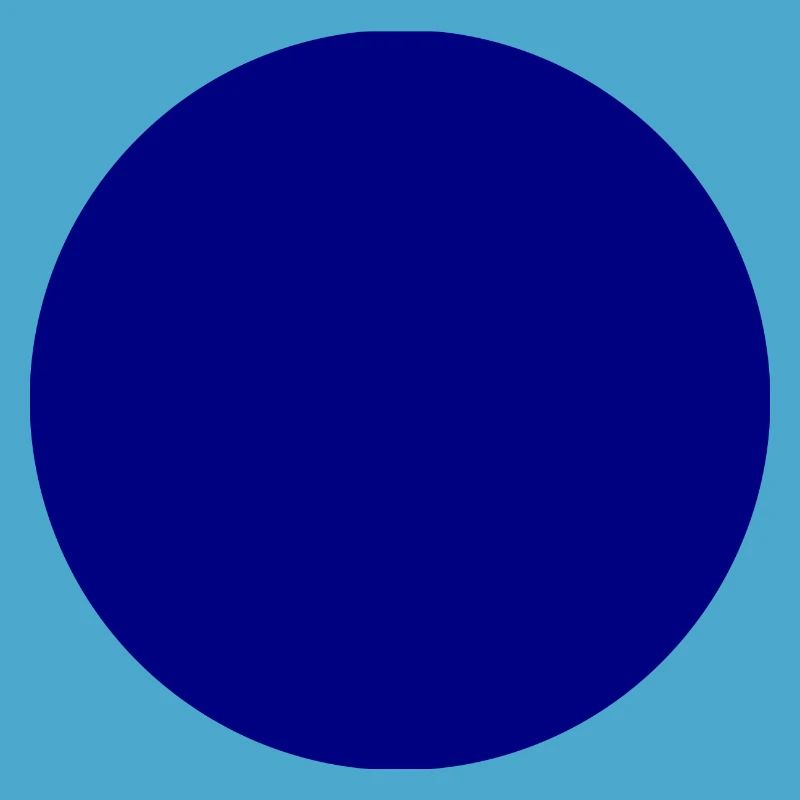 Blue circle