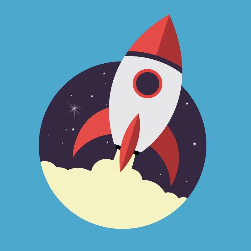 Rocket launch, rocket, space