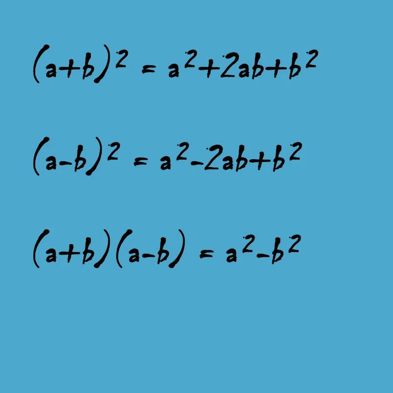 Binomial Formulas Math Design Gift Idea