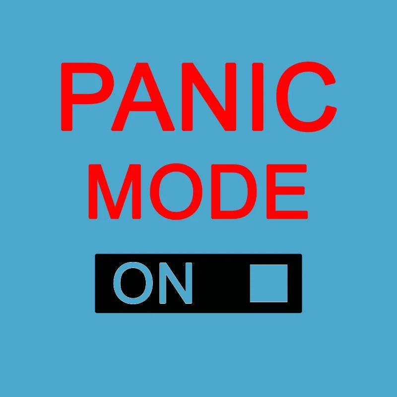 Mode panique sur le mode panique échapper échapper échapper