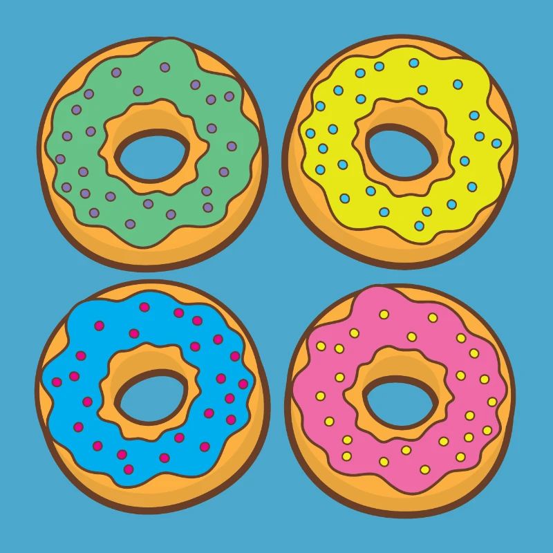 Vier Donuts Donuts