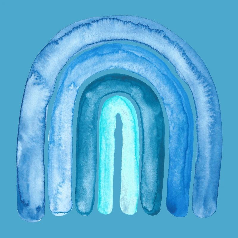 Rainbow Blue