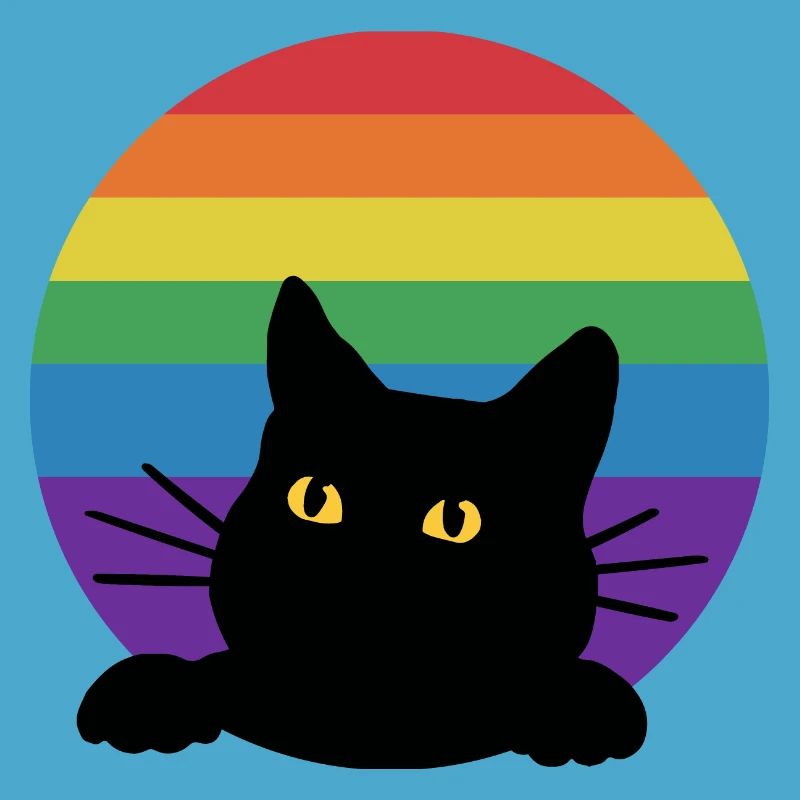 Rainbow cat