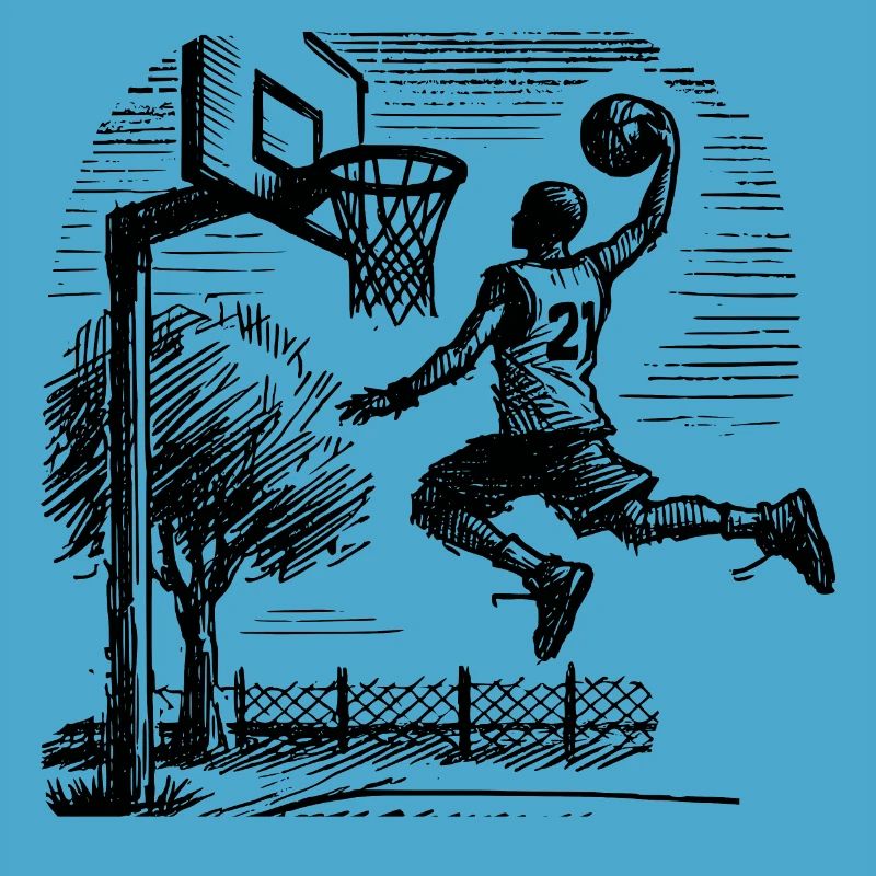 Dunk de basketteur