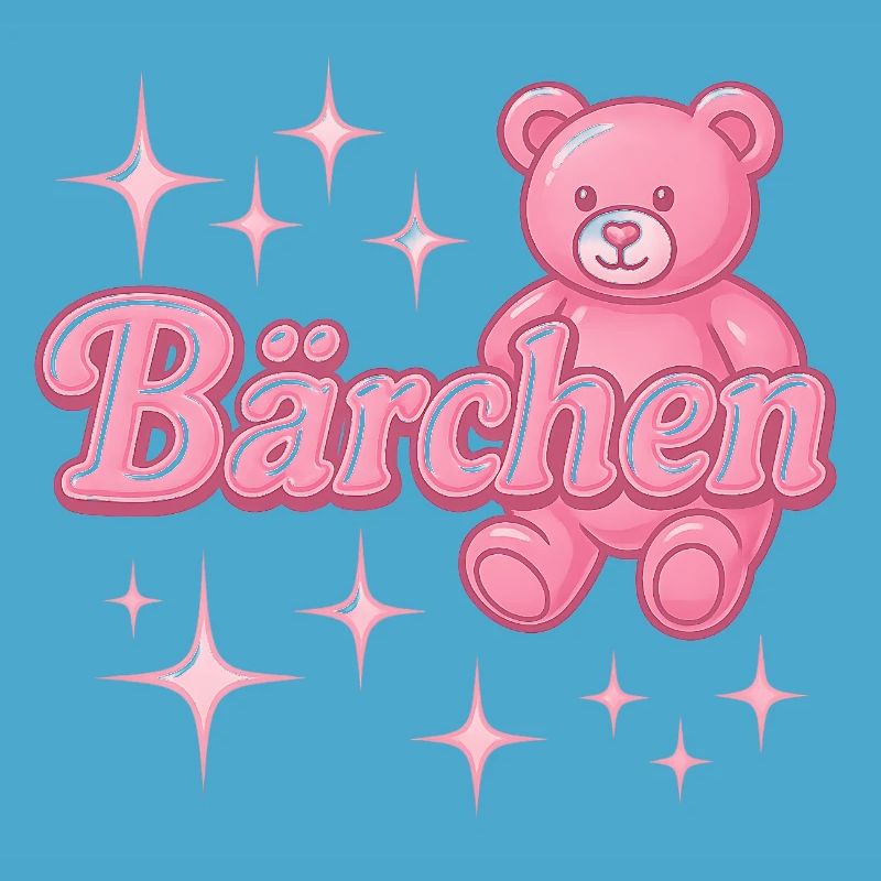 bärchen / y2k spitzname statement design