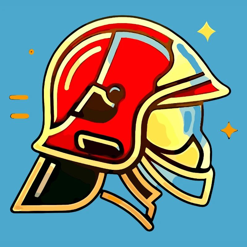 Casque de pompier
