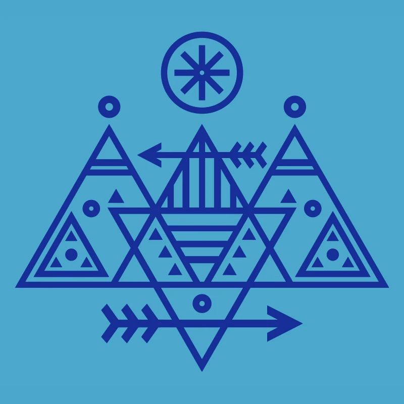 Triangle Pattern (arrows) 01