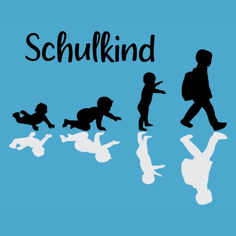 Schulkind Evolution Erstklässler Schule