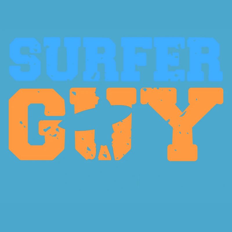 Surfeur guy comme un gars normal mais plus cool présent