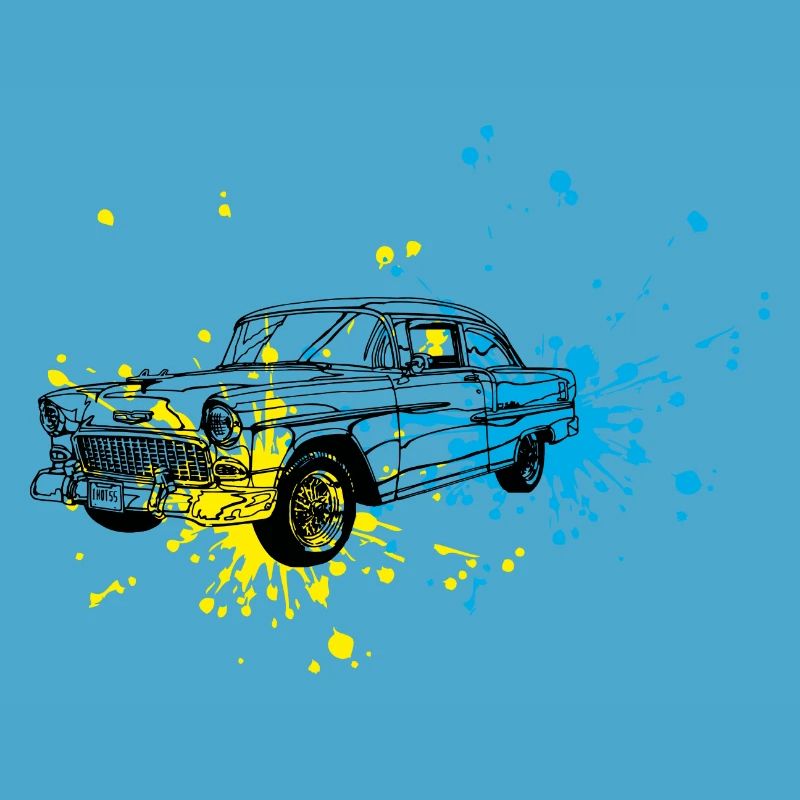 Oldtimer splash