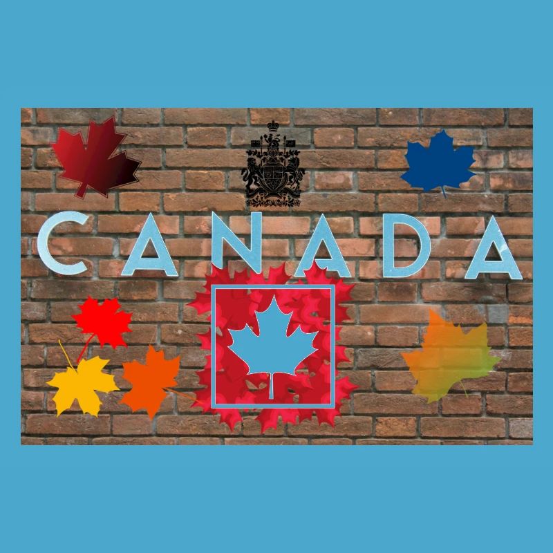 Canada, maple leaf.