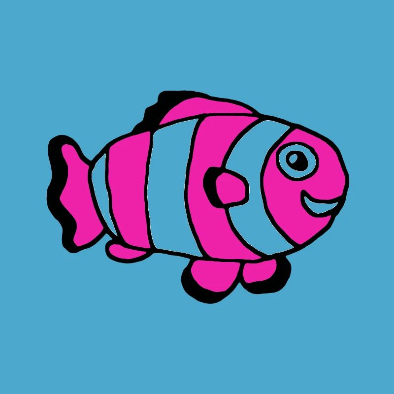 Pinker Clownfisch, Weibchen, Mädchen