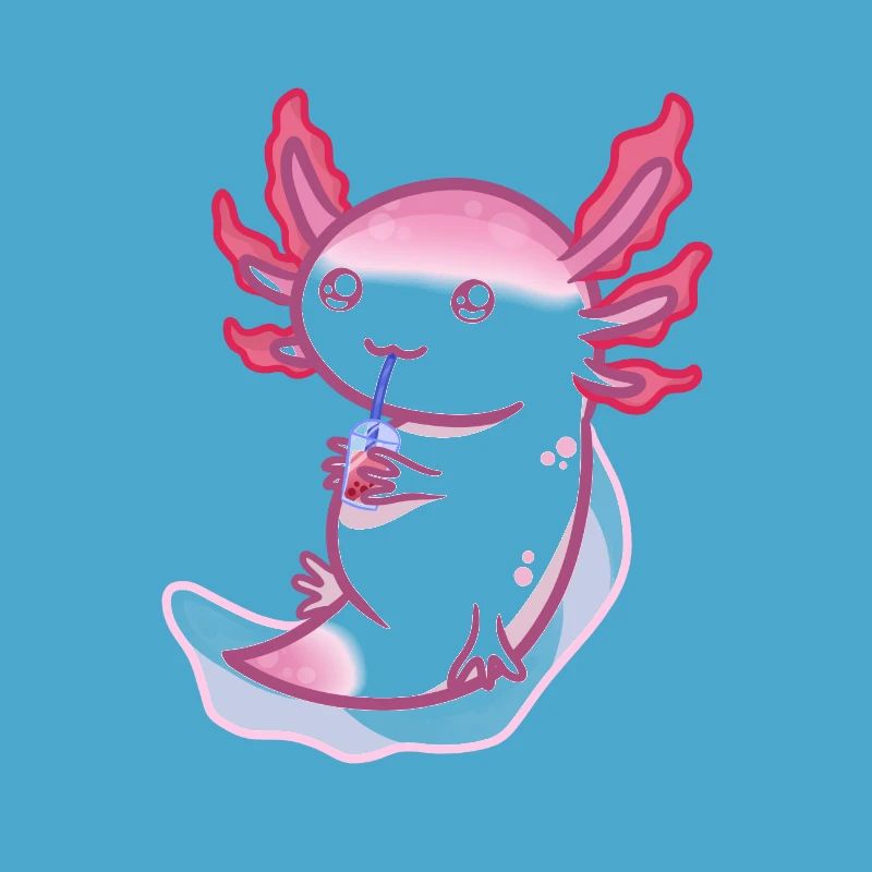 Axolotl x Bubbletea