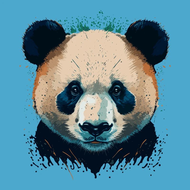 Panda Vous regardant