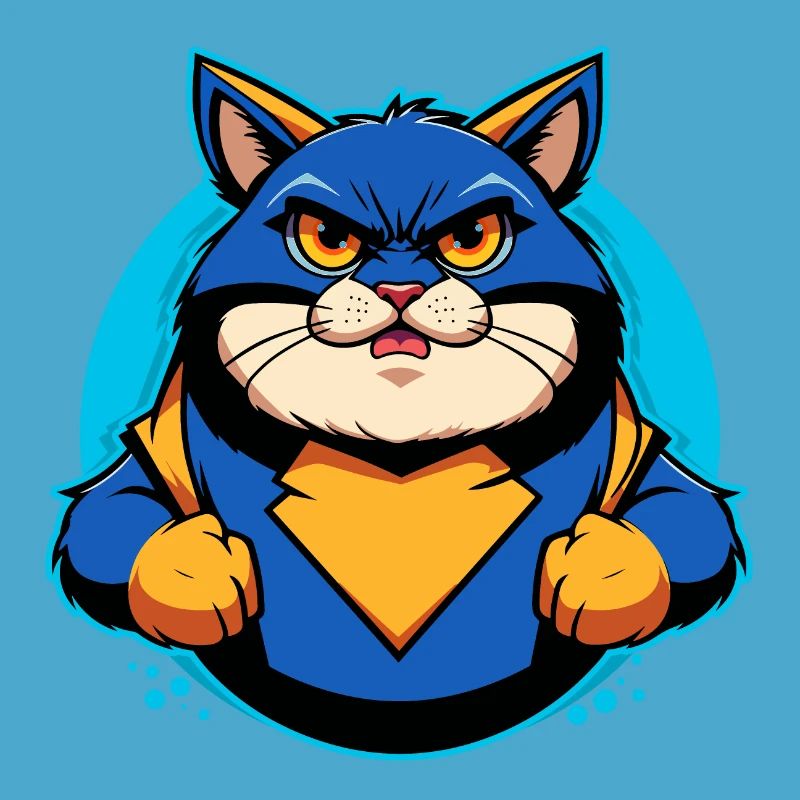 Superheld Katze