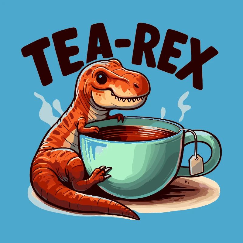 Tee Rex Tee-Rex Teetrinker Geschenk
