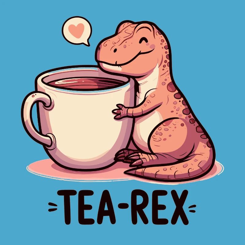 Tee Rex Tee-Rex Teetrinker Geschenk