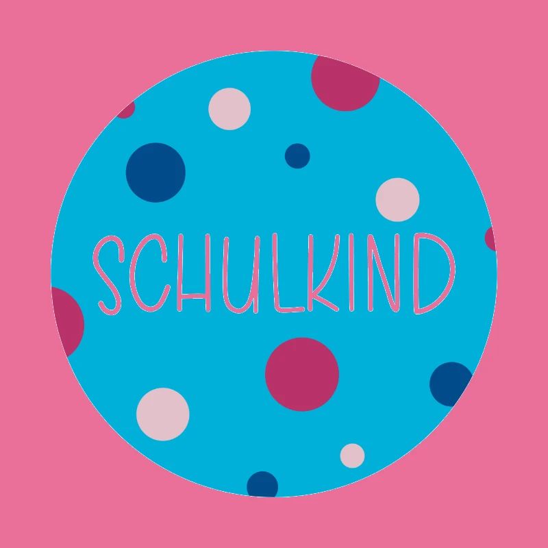 Schulkind - blaue Version
