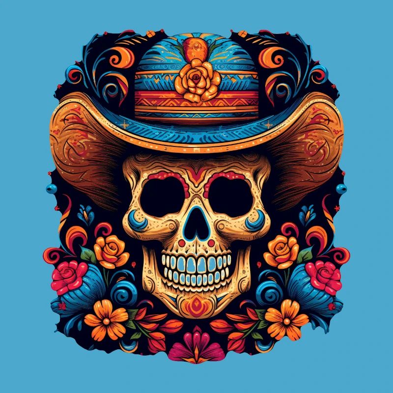 Crâne de Cinco de Mayo