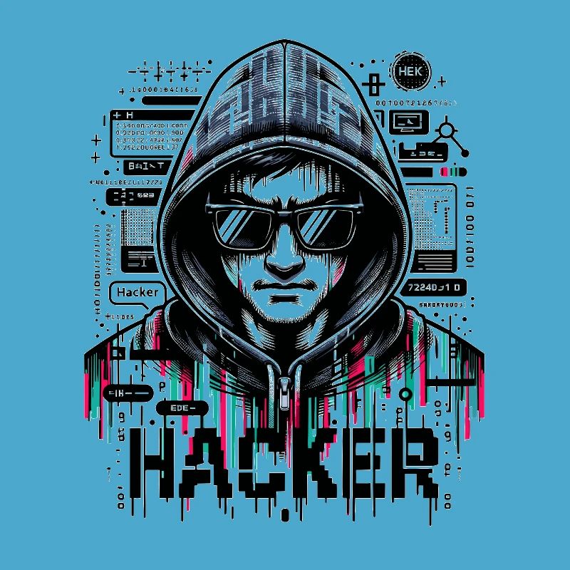 Hacker - Illustration