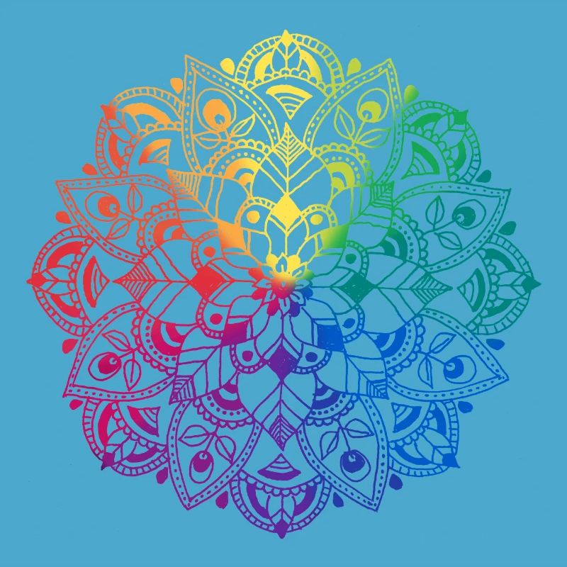 Mandala de fleurs