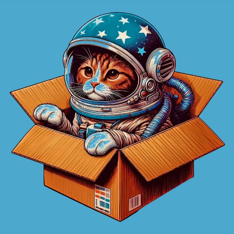 Chat astronaute