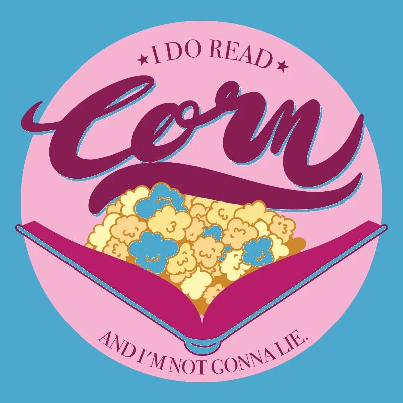 Corn mit rosa Hintergrund