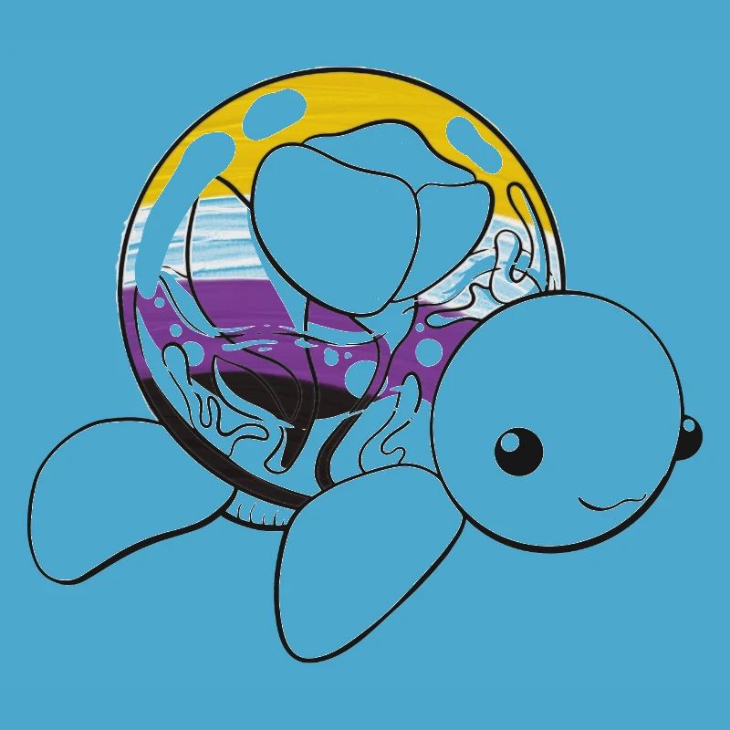 Non binary turtle