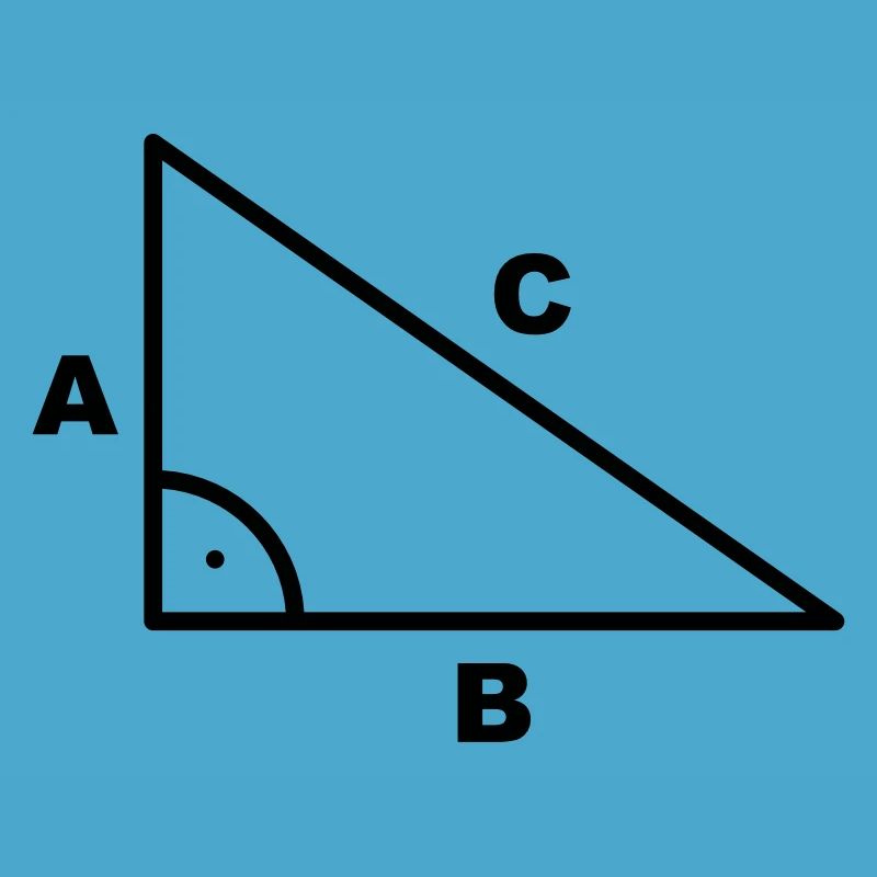 Math symbol - triangle - right angle