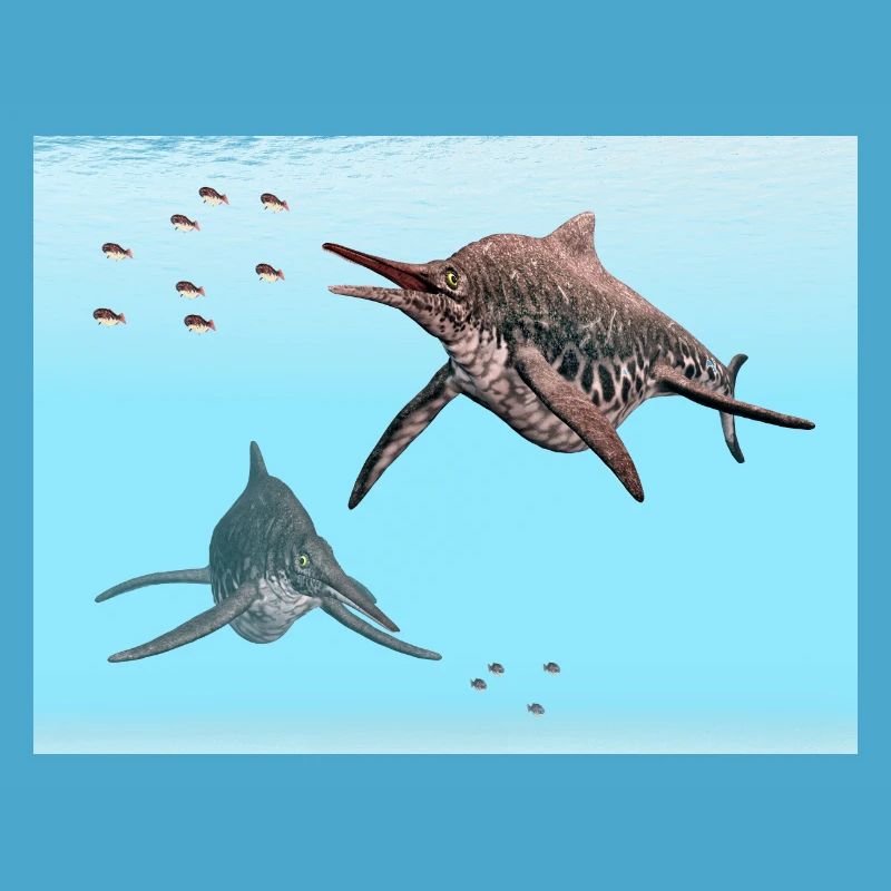 Ichthyosaurier Shonisaurus