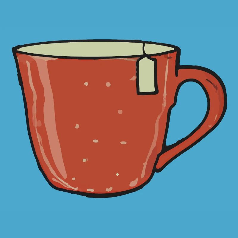 Tee Tasse Teetrinker Geschenkidee