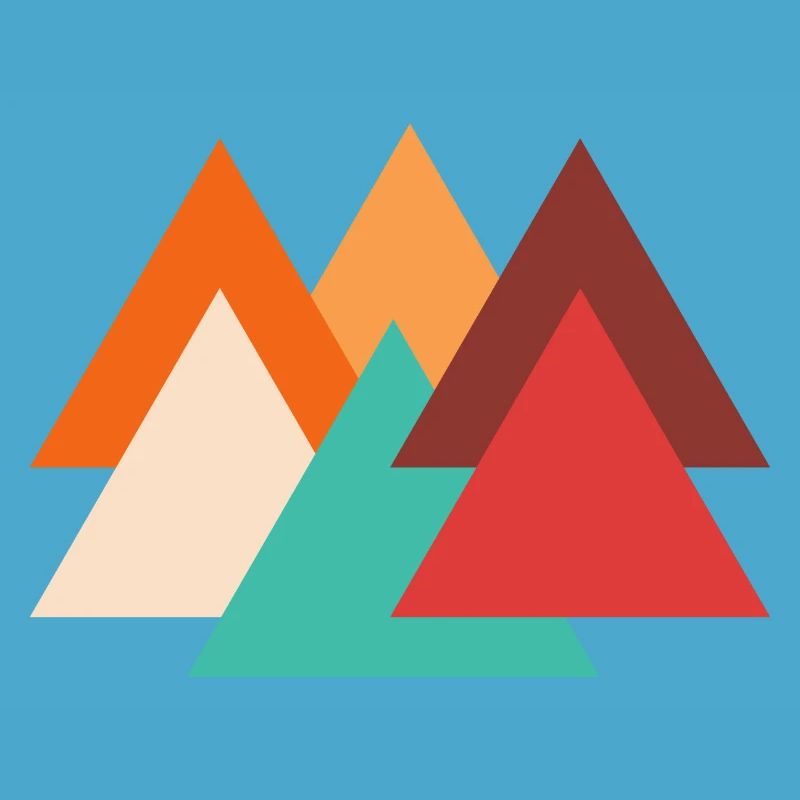 Triangle rétro