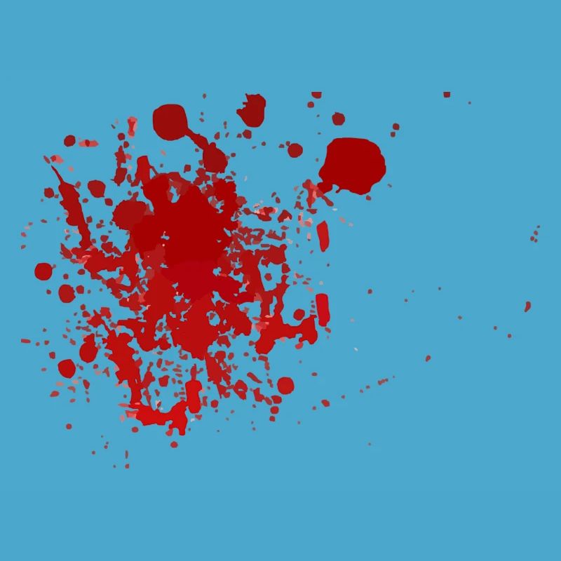 Blut Spritzer Splatter Halloween Blutspritzer