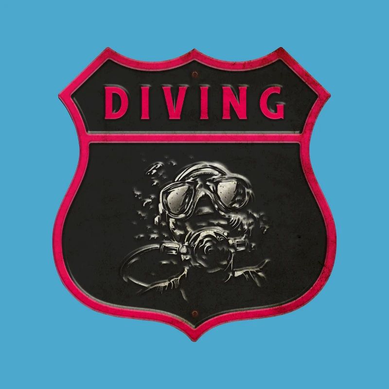 Motif Diver Crest
