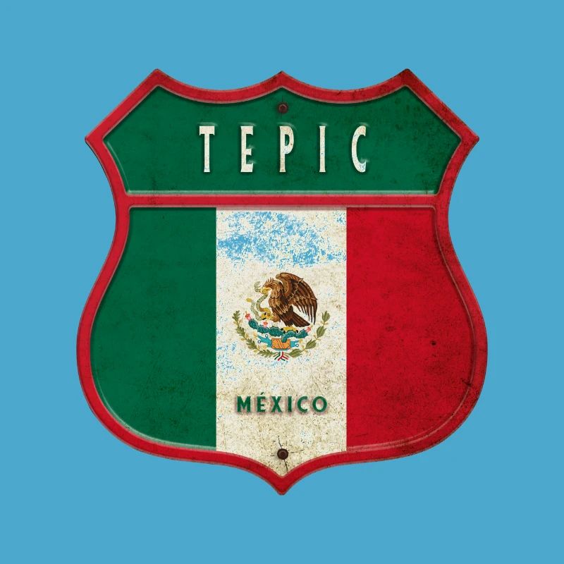 Tepic Mexico crest design
