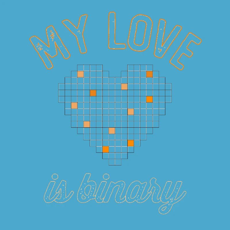 My Love Is Binary Valentinstag Geschenk Liebe