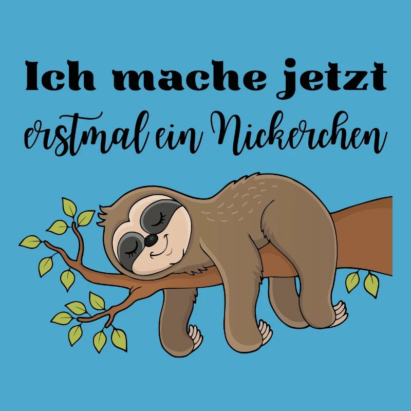 Ich mache jetzt erstmal ein Nickerchen