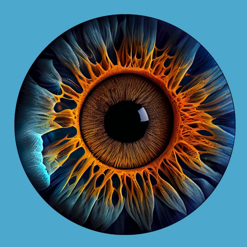 Un iris comme système d’identification biométrique