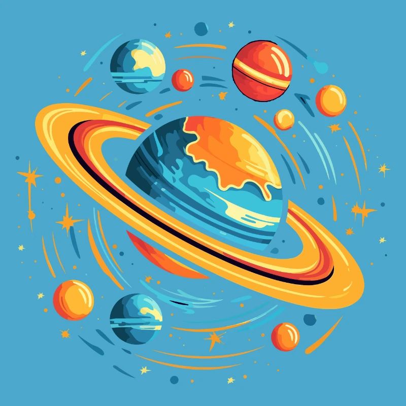 Galaxies spatiales Planètes