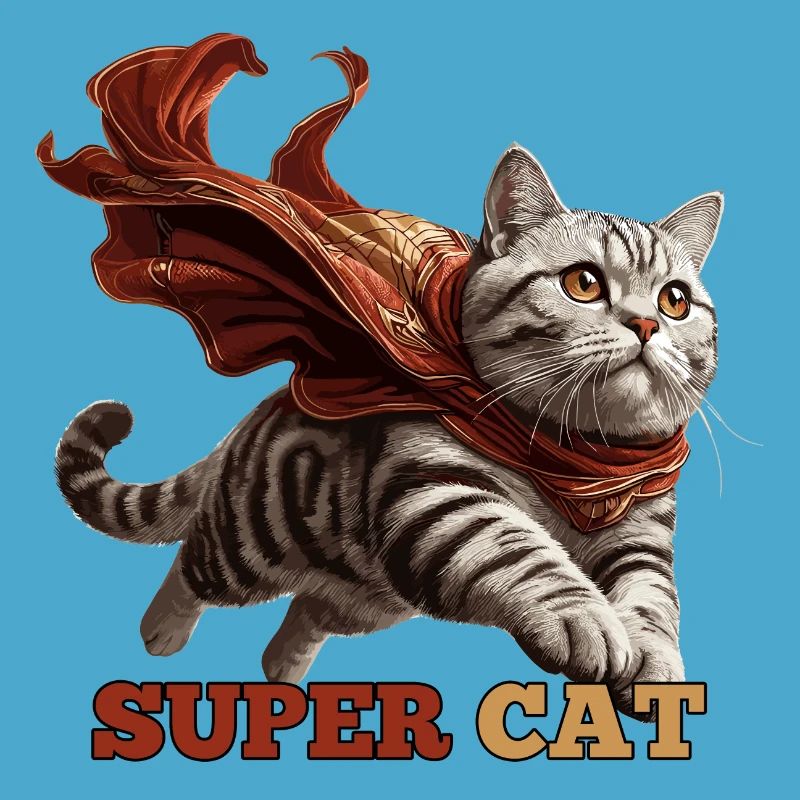 Super Katze Britisch Kurzhaar BKH getigert