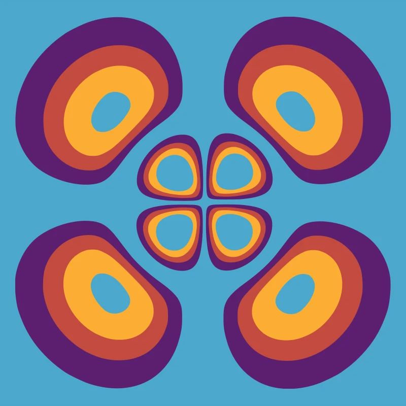 Probability density Hydrogen atom (4,2,1)
