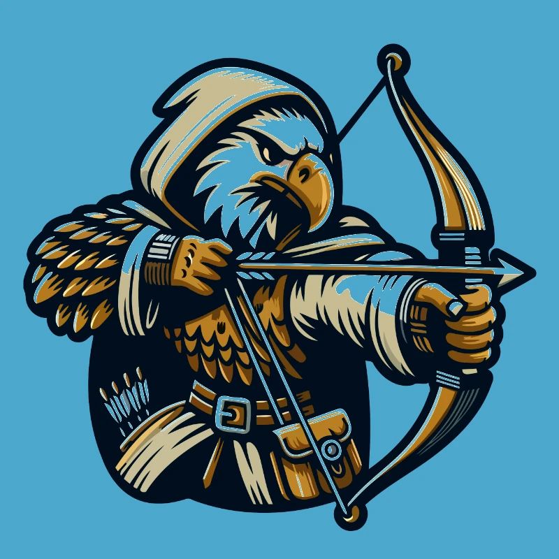Skyward Archer: The Eagle Marksman